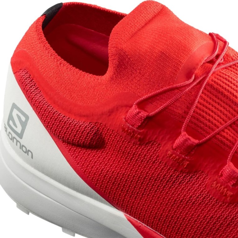 Tenis Para Trail Running Salomon S/Lab Sense 8 Hombre Rojos Blancos | MX KZLX964